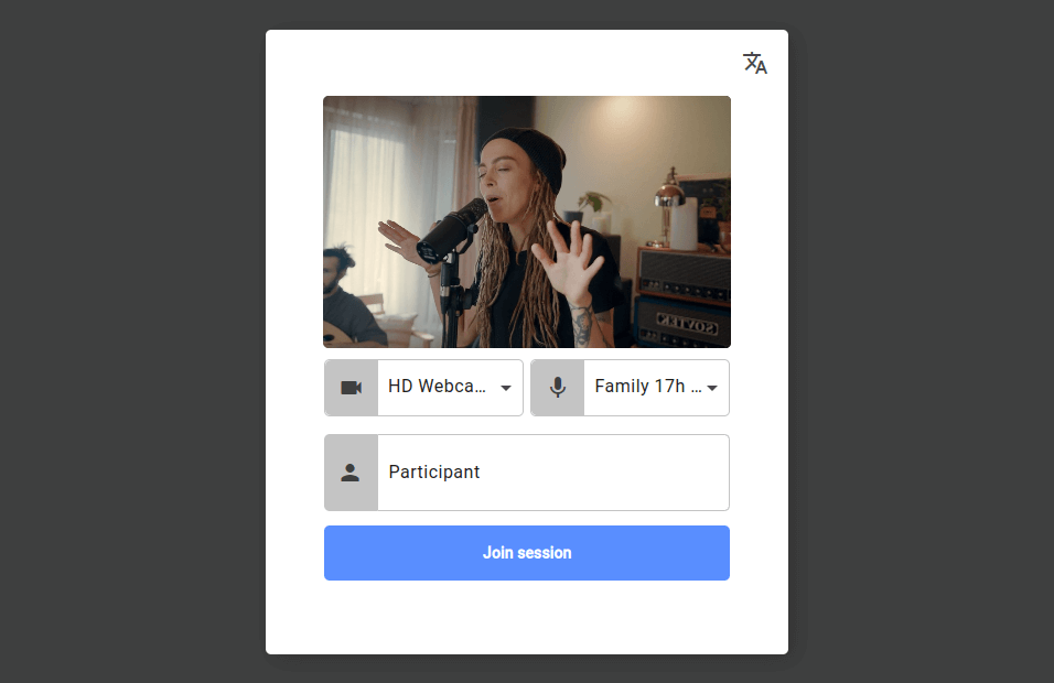 OpenVidu Call Login