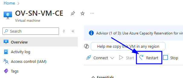 Reboot Instance