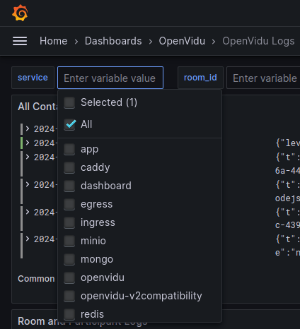 Single Node select services
