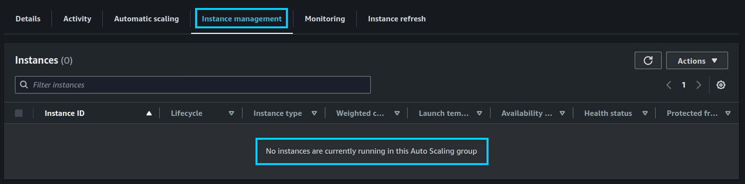 Instance Management