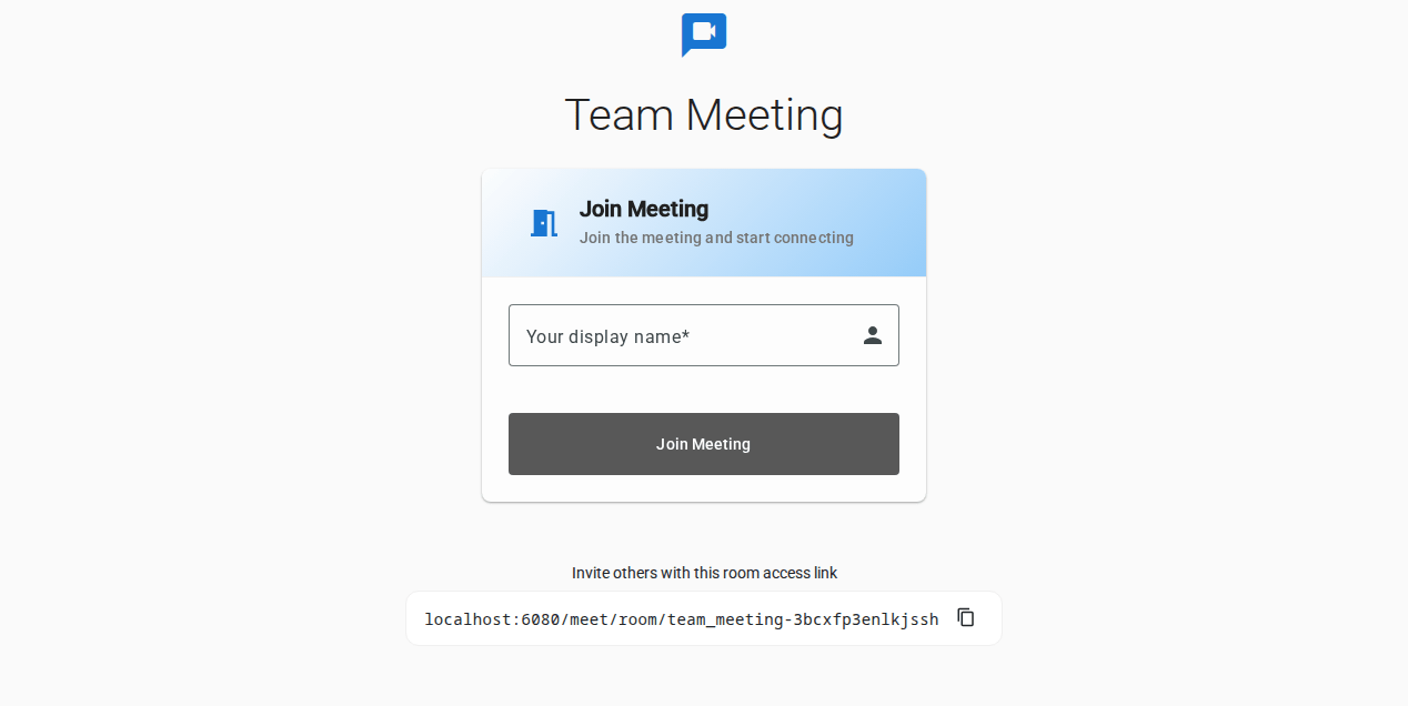Join view where a member sets a nickname before joining
