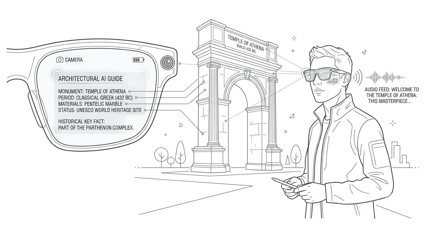 The AI tour guide on your smart glasses — a vision and voice agent that tells you about landmarks in real time The AI tour guide on your smart glasses — a vision and voice agent that tells you about landmarks in real time