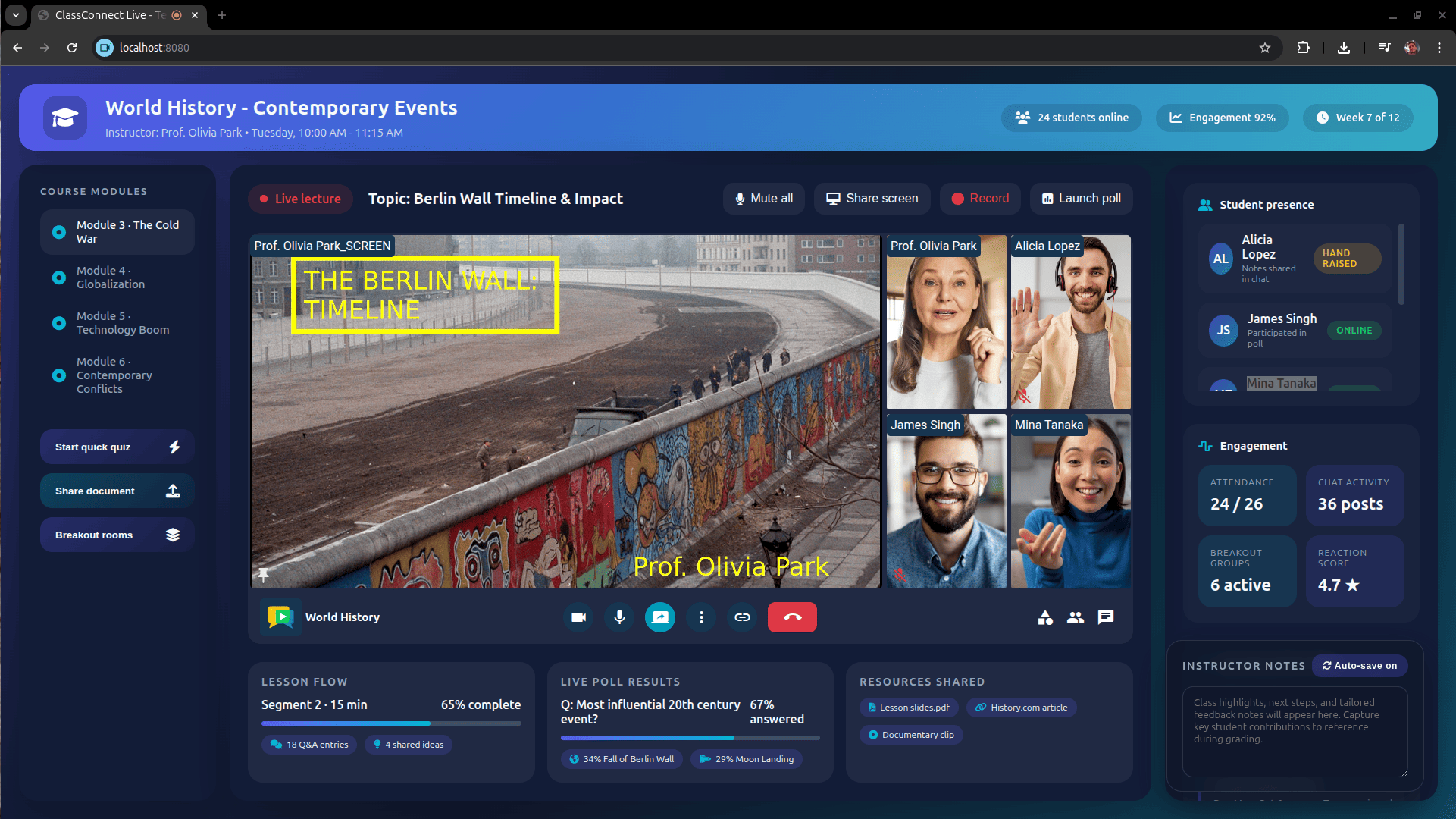 Use case e-learning