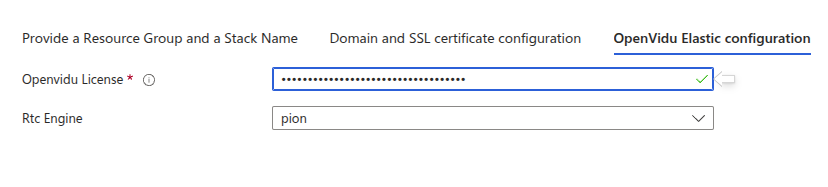 OpenVidu Elastic Configuration