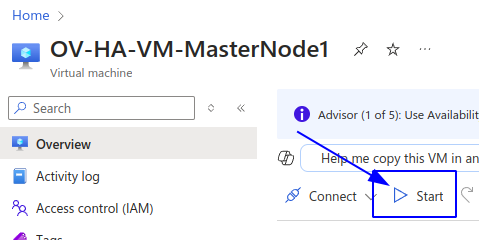 Start Master Node