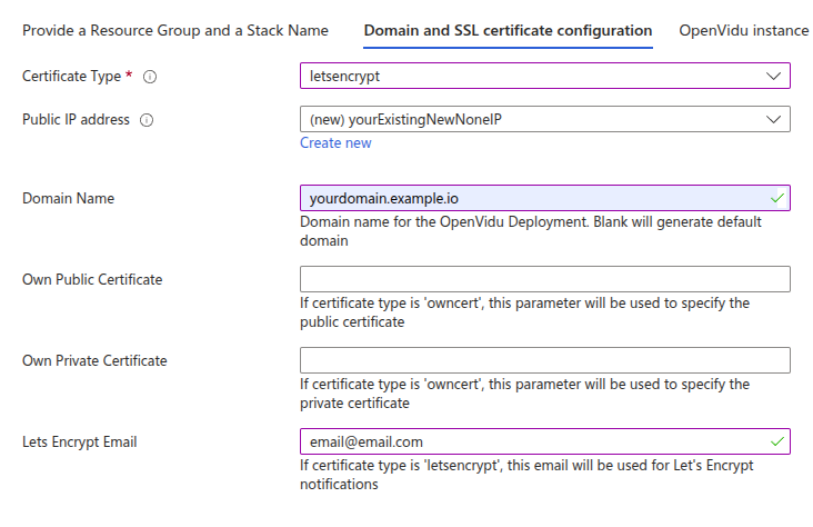 Let's Encrypt certificates