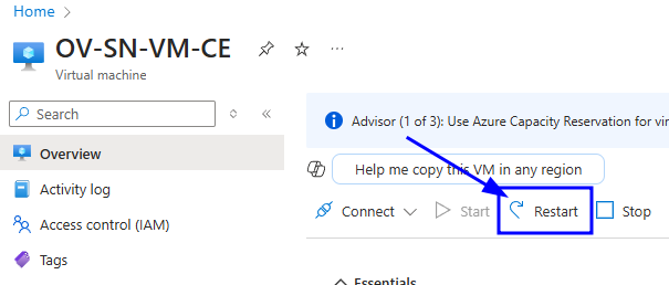 Reboot Instance