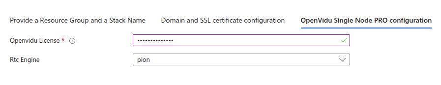 OpenVidu Single Node Pro Configuration