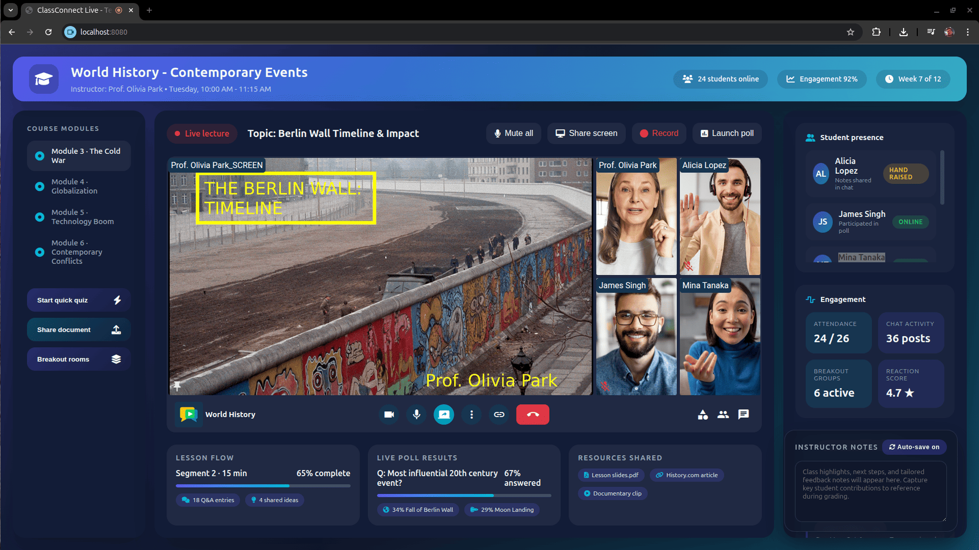 Use case e-learning