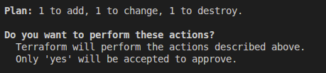 Terraform output autoscale change