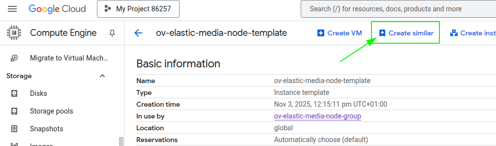 Create Similar Template