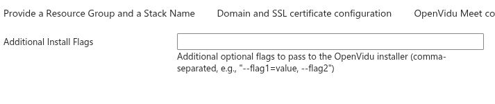 OpenVidu Meet credentials