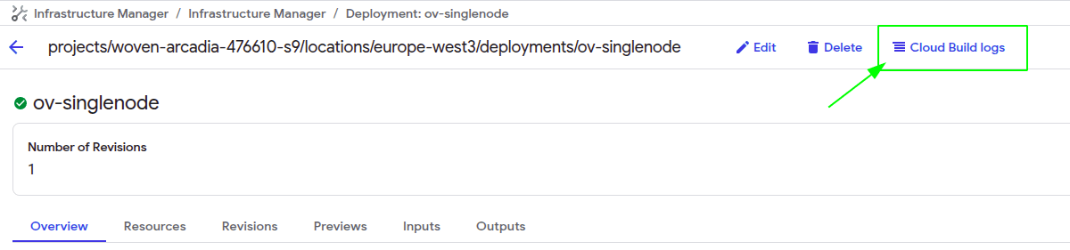 Google Cloud Platform input variables