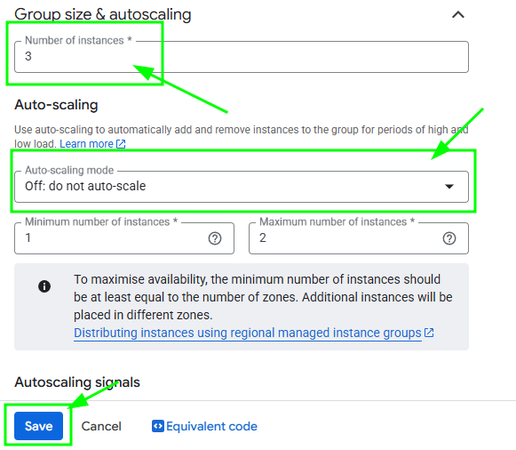 Fixed Number Media Nodes