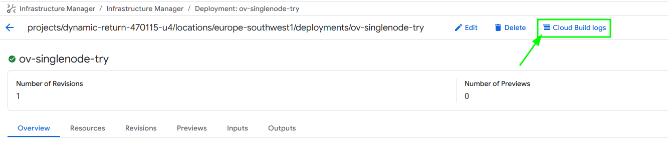 Google Cloud Platform input variables